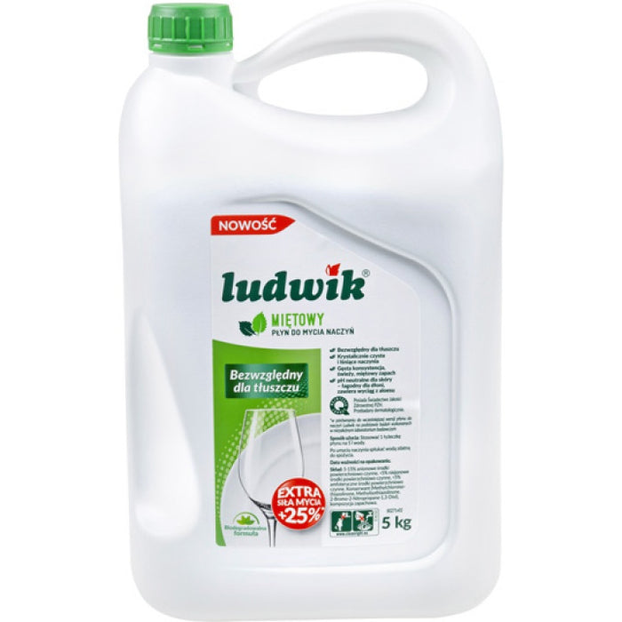 Płyn do naczyń Ludwik 5L Mięta