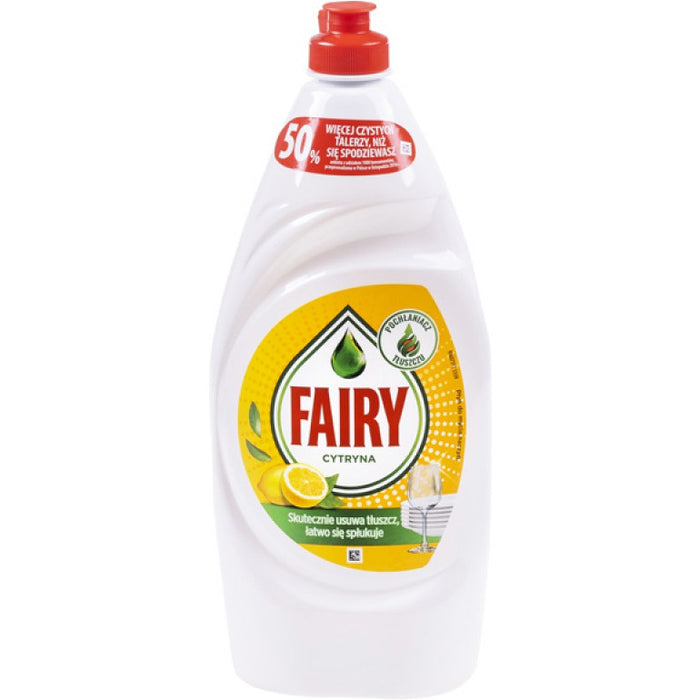 Fairy Washing Up Liquid 900ml Lemon