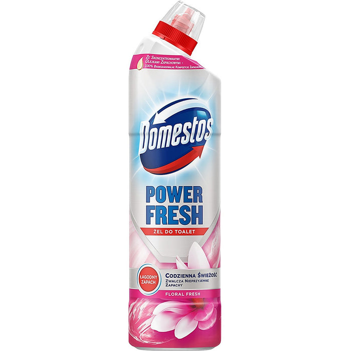 Toilet Cleaner Domestos Power Fresh 700ml Floral Fresh