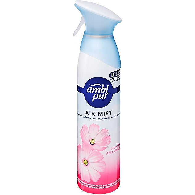 Ambi Pur Air Freshener 185ml Flowers & Spring