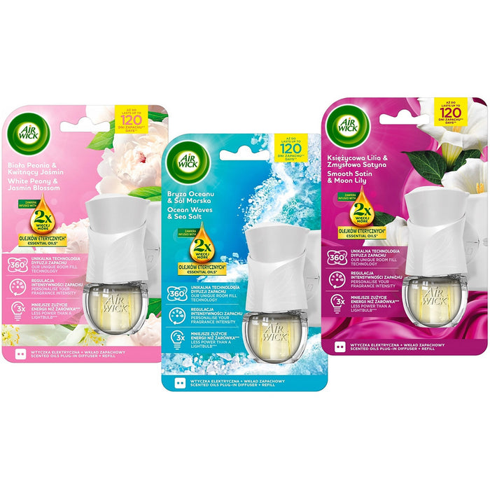 Odświeżacz powietrza Air Wick 19ml Księżycowa lili