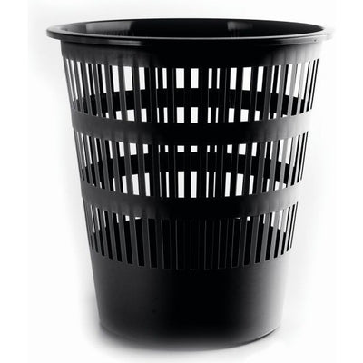 Waste bin Donau 12L black