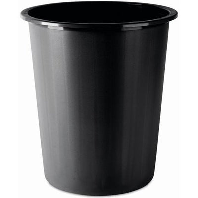 Donau 14L Black Waste Bin