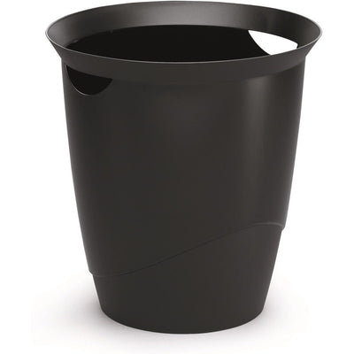 DURABLE WASTE BIN 16L BLACK