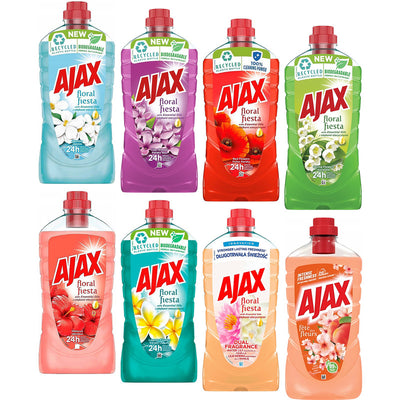 Ajax Floral Fiesta All-Purpose Cleaner 1L Blue