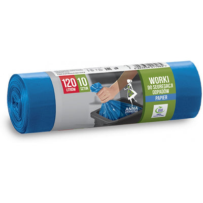 SORTING BAGS 120L BLUE (10)