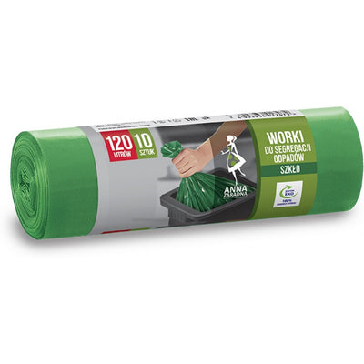 SORTING BAGS 120L GREEN (10)