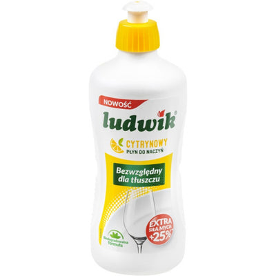 Washing-up liquid Ludwik 450ml Lemon
