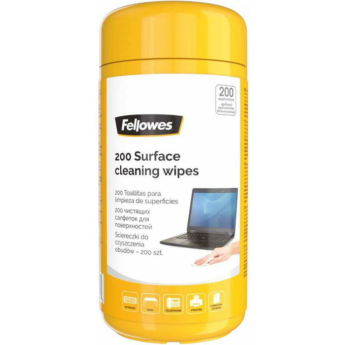 Fellowes Surface Cleaning Wipes (200)