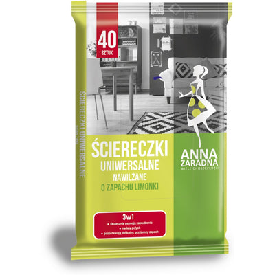 Anna Zaradna wet wipes - lime (40)