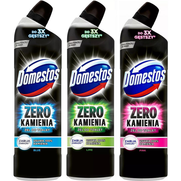 Domestos Toilet Cleaner 750ml Zero Limescale Pink