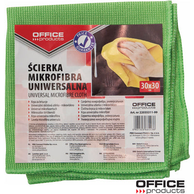 Microfiber cloth Office Products 30x30cm mixed colors