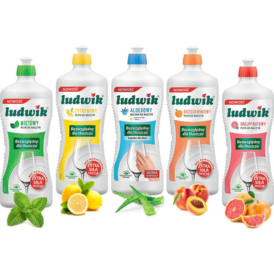 Dish soap Ludwik 900ml Peach