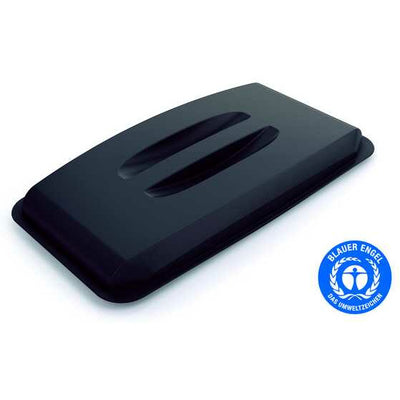 Durable Eco 60L Waste Bin Lid Black