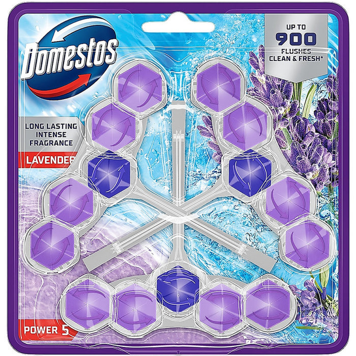 Toilet Block Domestos Power 5 50g Lavender (3)
