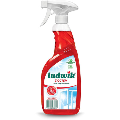Ludwik Glass Cleaner 600ml Grapefruit with vinegar