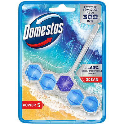 Toilet Rim Block Domestos Power 5 50g Ocean