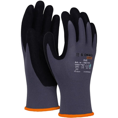 Donau Safety Flex gloves size 7 grey