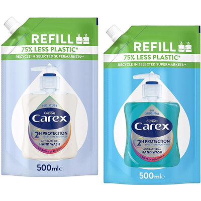 Liquid soap Carex 500ml refill Moisture